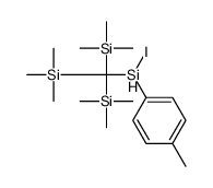 [[iodo-(4-methylphenyl)silyl]-bis(trimethylsilyl)methyl]-trimethylsilane Structure