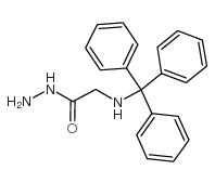 N-TRITYLGLYCINE HYDRAZIDE structure