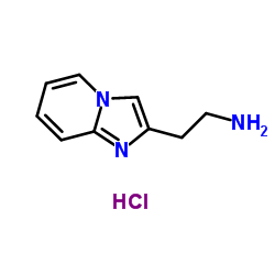 2-(Imidazo[1,2-a]pyridin-2-yl)ethanamine hydrochloride (1:1)结构式