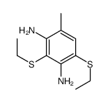 2,4-bis(ethylsulfanyl)-6-methylbenzene-1,3-diamine Structure