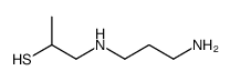 1-(3-aminopropylamino)propane-2-thiol结构式