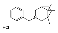 3-benzyl-5,8,8-trimethyl-3-azoniabicyclo[3.2.1]octane,chloride Structure