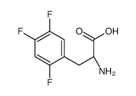 D-2,4,5-三氟苯基丙氨酸结构式