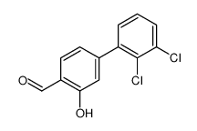 4-(2,3-dichlorophenyl)-2-hydroxybenzaldehyde结构式