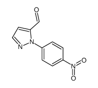 1-(4-NITROPHENYL)-1H-PYRAZOLE-5-CARBALDEHYDE structure
