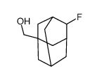 4-氟金刚烷-1-基甲醇结构式