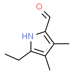 1H-Pyrrole-2-carboxaldehyde, 5-ethyl-3,4-dimethyl- (9CI) structure