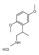 2-(2,5-dimethoxyphenyl)-N-methylpropan-1-amine,hydrochloride Structure