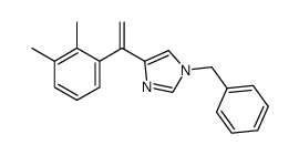1-benzyl-4-[1-(2,3-dimethylphenyl)vinyl]-1H-imidazole Structure
