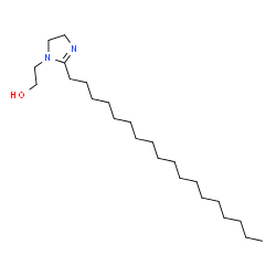 N-(2-Hydroxyethyl)-2-alkyl(C18)-2-imidazoline结构式