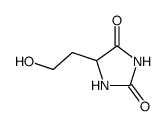 5-(2-hydroxy-ethyl)-imidazolidine-2,4-dione Structure