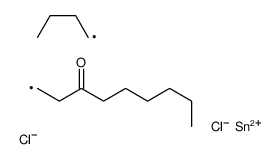 1-[butyl(dichloro)stannyl]nonan-3-one结构式