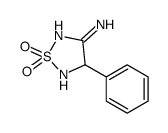1,1-dioxo-3-phenyl-2,3-dihydro-1,2,5-thiadiazol-4-amine结构式