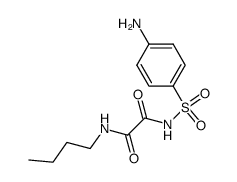 4-Amino-N-benzolsulfonyl-oxamidsaeure-N'-butylamid Structure