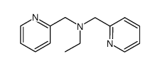 N-ethyl-N,N-bis(2-pyridylmethyl)amine结构式