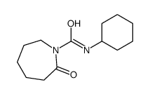 N-cyclohexyl-2-oxoazepane-1-carboxamide Structure