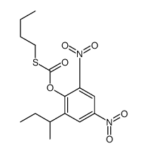 Carbonothioic acid O-(2-sec-butyl-4,6-dinitrophenyl)S-butyl ester picture