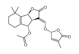 (+)-orobanchyl acetate结构式