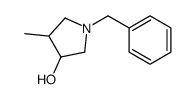 trans-1-Benzyl-4-methyl-pyrrolidin-3-ol Structure