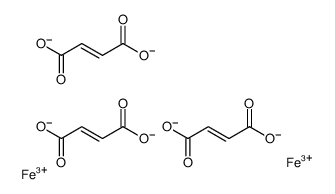 (E)-but-2-enedioate,iron(3+) Structure
