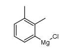 (2,3-dimethylphenyl)magnesium chloride Structure