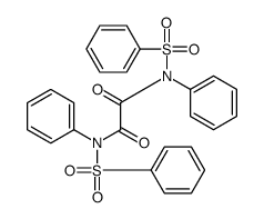 N,N'-bis(benzenesulfonyl)-N,N'-diphenyloxamide Structure
