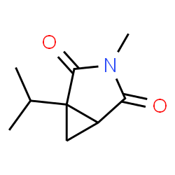 3-Azabicyclo[3.1.0]hexane-2,4-dione,3-methyl-1-(1-methylethyl)-,(-)-(9CI) structure