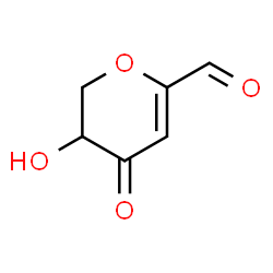 2H-Pyran-6-carboxaldehyde, 3,4-dihydro-3-hydroxy-4-oxo- (9CI) picture