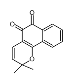 3,4-Dehydro-β-lapachone结构式