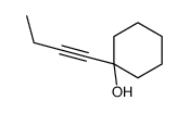 1-but-1-ynylcyclohexan-1-ol结构式
