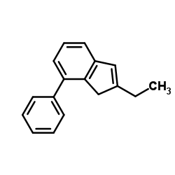 2-Ethyl-7-phenyl-1H-indene Structure