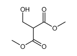 dimethyl 2-(hydroxymethyl)propanedioate结构式