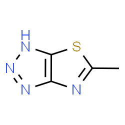 1H-Thiazolo[4,5-d]-1,2,3-triazole,5-methyl- (9CI) structure