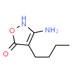 3-Isoxazolin-5-one,3-amino-4-butyl-(8CI) Structure
