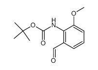 (2-甲酰基-6-甲氧基-苯基)-氨基甲酸叔丁酯图片