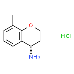 (4S)-8-甲基-3,4-二氢-2H-1-苯并吡喃-4-胺盐酸盐图片