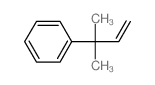 Benzene, (1,1-dimethyl-2-propenyl)- structure