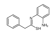 N-(2-aminophenyl)-2-phenylethanethioamide结构式