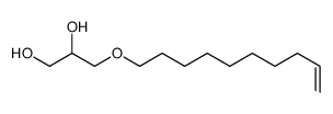3-dec-9-enoxypropane-1,2-diol Structure