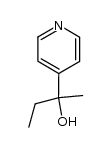 2-(4-pyridinyl)-2-butanol Structure