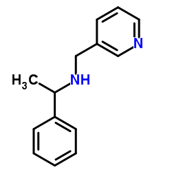 (1-PHENYL-ETHYL)-PYRIDIN-3-YLMETHYL-AMINE Structure