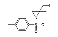 2-(iodomethyl)-2-methyl-1-(4-methylphenyl)sulfonylaziridine结构式