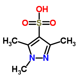 1,3,5-Trimethyl-1H-pyrazole-4-sulfonic acid Structure