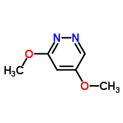 3,5-二甲氧基哒嗪结构式