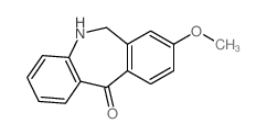 8-methoxy-5,6-dihydrobenzo[c][1]benzazepin-11-one Structure