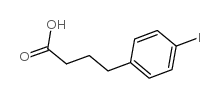 4-(p-Iodophenyl)butyric acid Structure