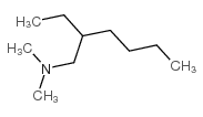 2-ethyl-N,N-dimethylhexan-1-amine Structure