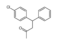 4-(4-chlorophenyl)-4-phenylbutan-2-one Structure