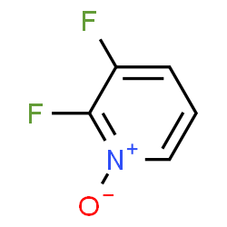 Pyridine, 2,3-difluoro-, 1-oxide (9CI) Structure