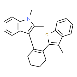 1,2-DIMETHYL-3-[2-(3-METHYL-BENZO[B]THIOPHEN-2-YL)-CYCLOHEX-1-ENYL]-1H-INDOLE picture